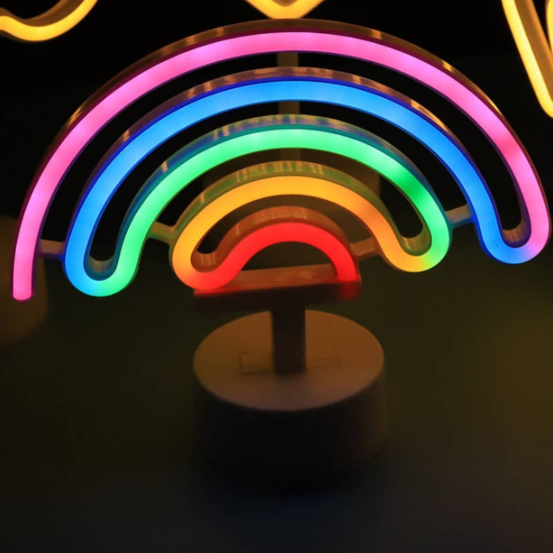 Faites votre propre Neon Effet SIGNE 3 M Neon String Light Message Kit Rose